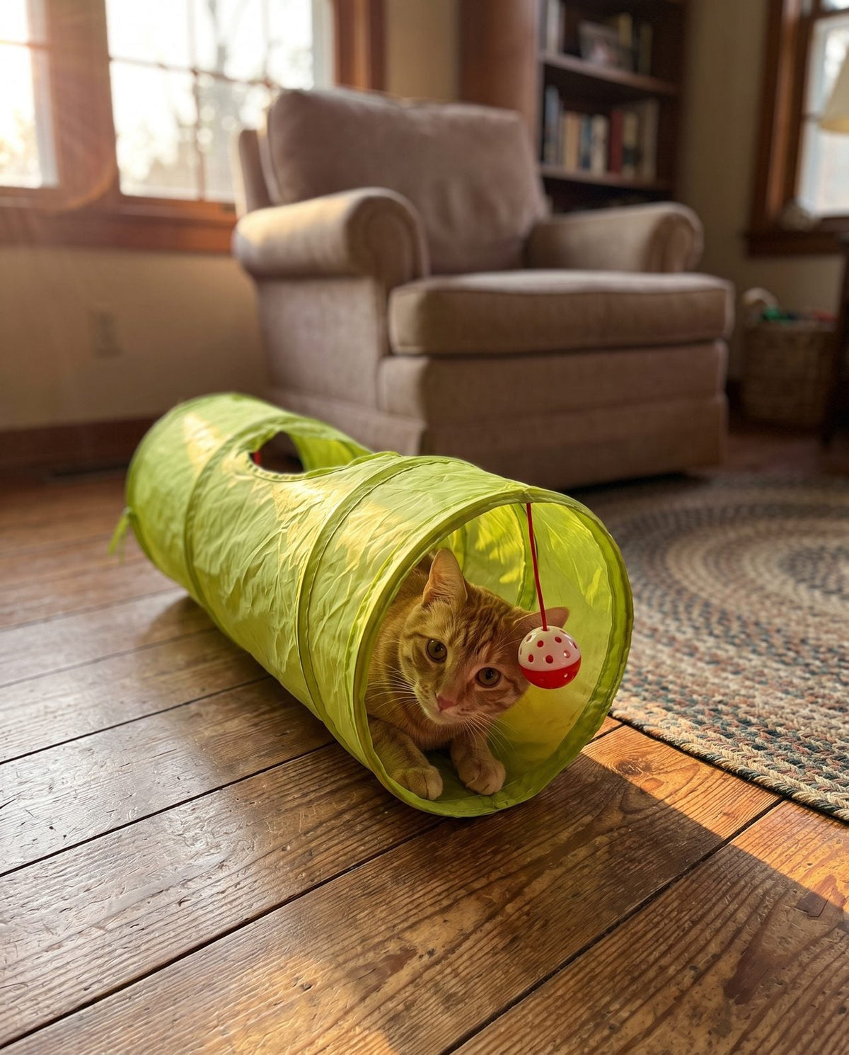 Winter Play Kit – 4 Toys for Indoor Cats