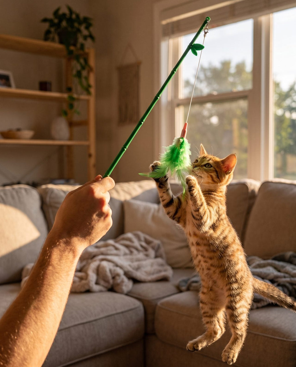 Winter Play Kit – 4 Toys for Indoor Cats